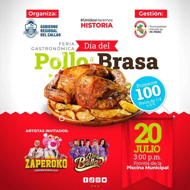 Super promoción de Pollo a la Brasa a S/5