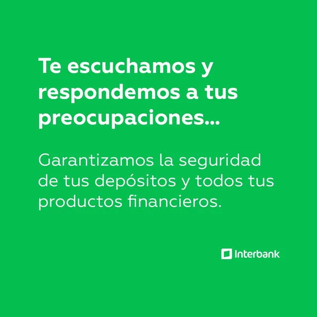 Interbank comunicó qué pasará con los depósitos, movimientos y otros servicios tras el hackeo del sistema