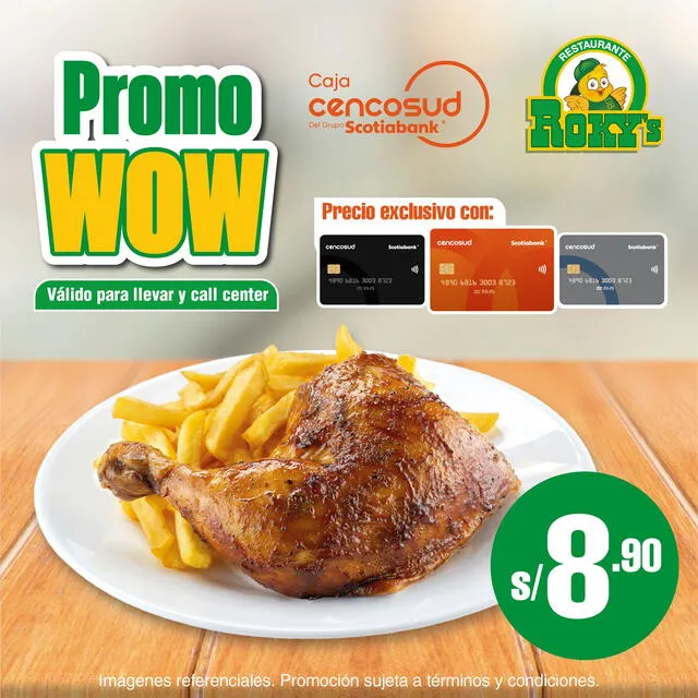 Vuelve el pollo a la brasa a S/8.90 en Rokys: descubre cómo acceder y hasta cuándo Vuelve el pollo a la brasa a S/8.90 en Rokys: descubre cómo acceder y hasta cuándo