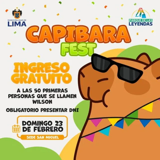  Ingreso Gratis al Parque de las Leyendas, HOY 23 de febrero.