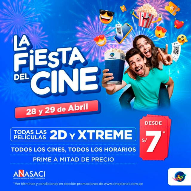 La fiesta del cine 2025 La fiesta del cine 2025