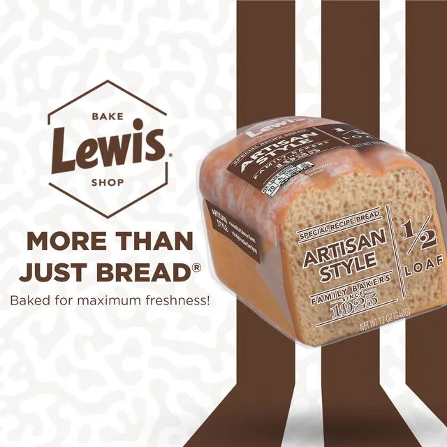 <strong> Lewis Bake Shop Artisan Style 1/2 Loaf ha tenido que retirar su lote de supermercados en EE. UU.</strong> <strong> Lewis Bake Shop Artisan Style 1/2 Loaf ha tenido que retirar su lote de supermercados en EE. UU.</strong>