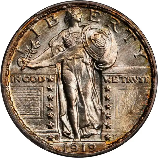 Monedas Standing Liberty Quarters