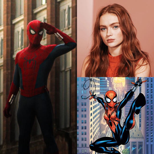  Sadie Sink será May Day Parker. Foto: X/Strip Marvel   