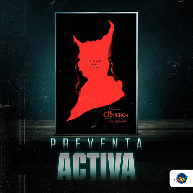  Se activó la preventa de la nueva película de 'El Conjuro'. Foto: Cineplanet   