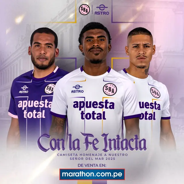  Sport Boys usará camiseta en homenaje al Señor del Mar. Foto: Sport Boys   