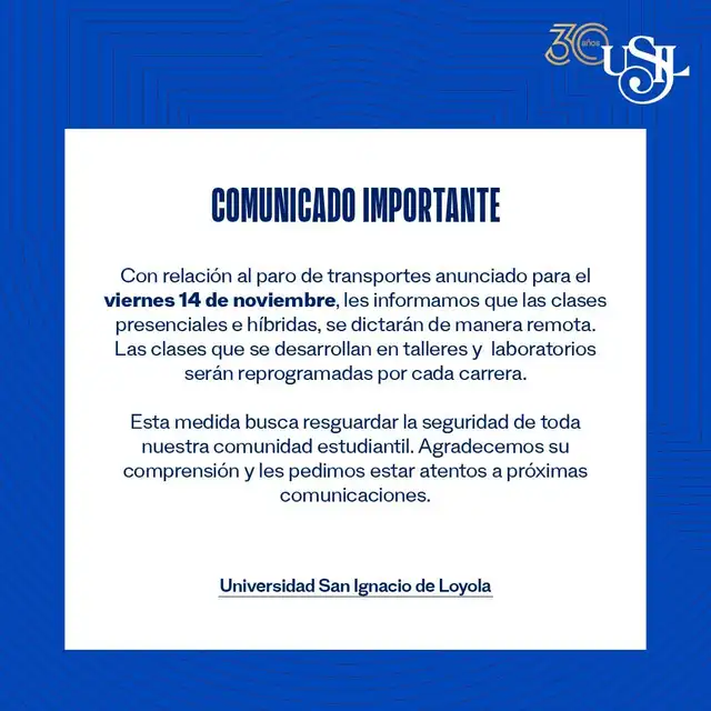 Universidad San Ignacio de Loyola (USIL). Universidad San Ignacio de Loyola (USIL).