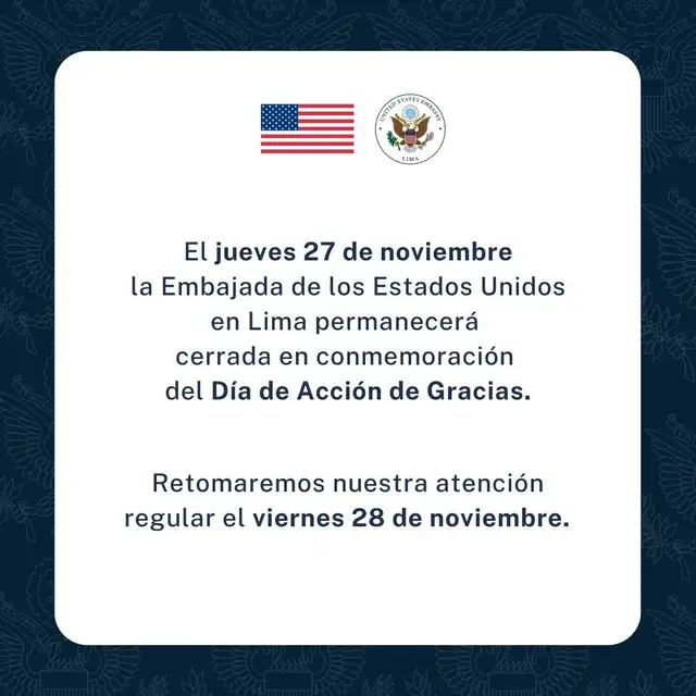 Embajada de Estados Unidos en Lima Embajada de Estados Unidos en Lima