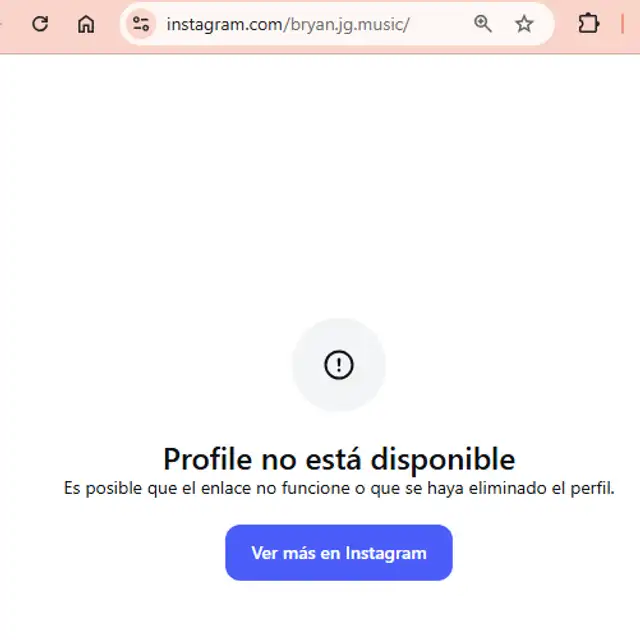 <em>Bryan Torres cerró su cuenta de Instagram.</em>   