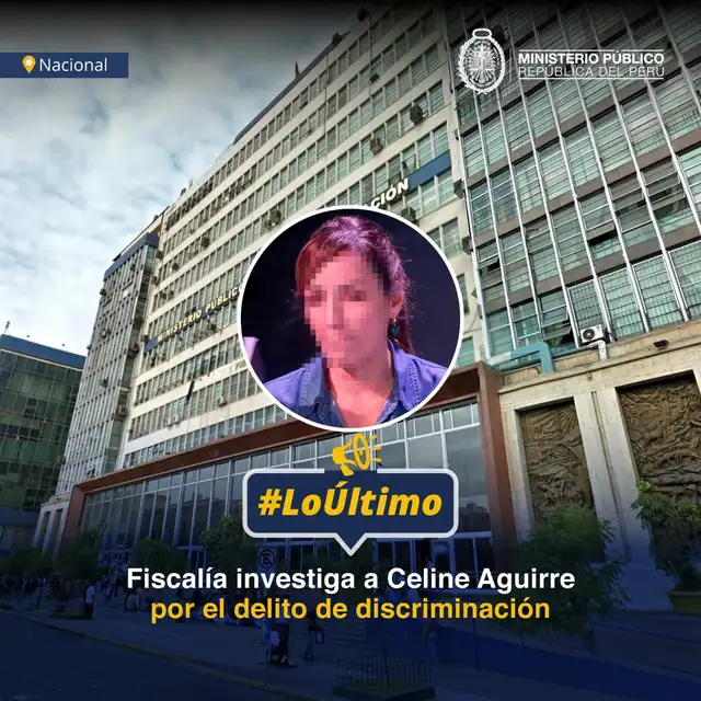 Ministerio Público abre proceso formal contra la actriz Celine Aguirre.