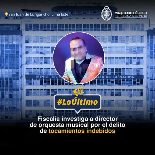Ministerio Público inicia INVESTIGACIÓN PRELIMINAR contra el director de la orquesta 
