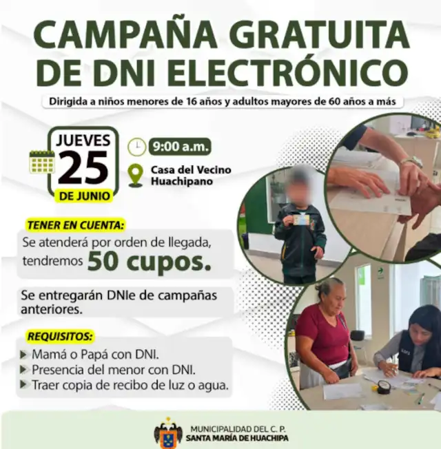 DNI electrónico GRATIS: ¿Qué ciudadanos lo obtendrán sin costo este 25 de junio y cúales son los requisitos vía Reniec?
