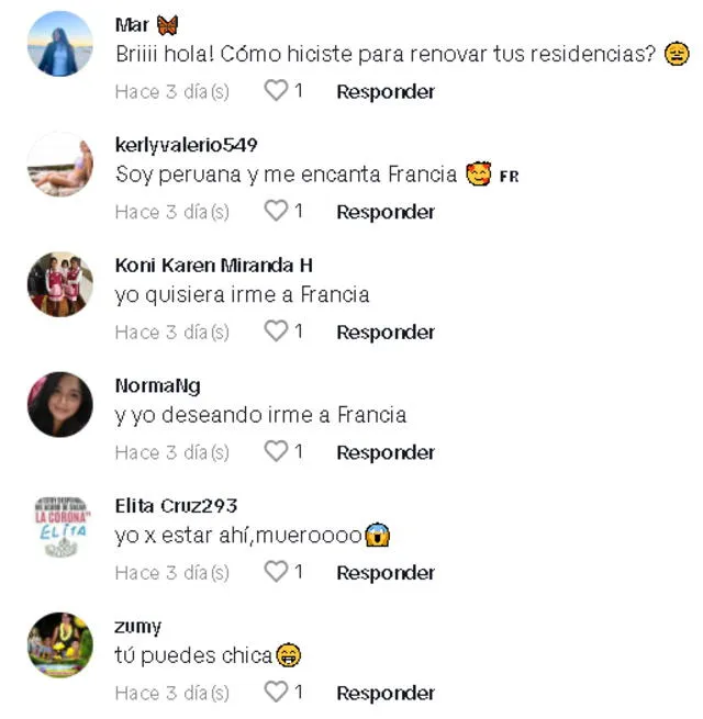 Así reaccionaron usuarios al ver el video de la peruana 