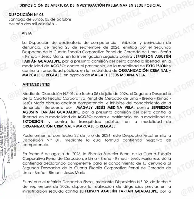 Fiscalía le abre investigación preliminar a Jefferson Farfán.
