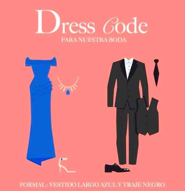 Dress code de de Cassandra y Deyvis.    