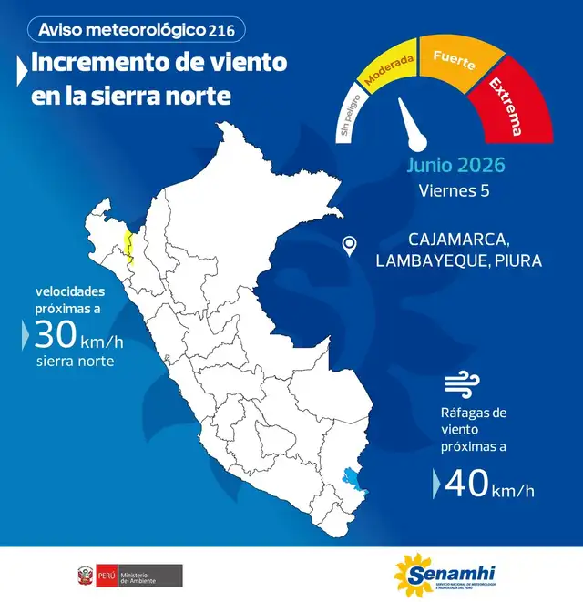 Aviso Meteorologico N.°216