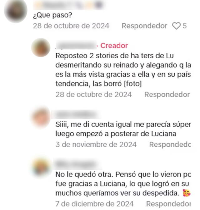 Usuarios revelaron que Rachel Gupta apoyó ataques contra Luciana Fuster.  