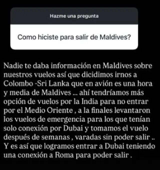 Melissa Klug reaparece y cuenta lo que vivió en Medio Oriente.