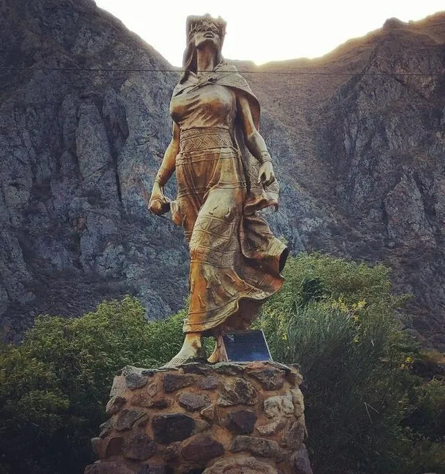  Cura Ocllo fue la última reina inca. Crédito: Foap   