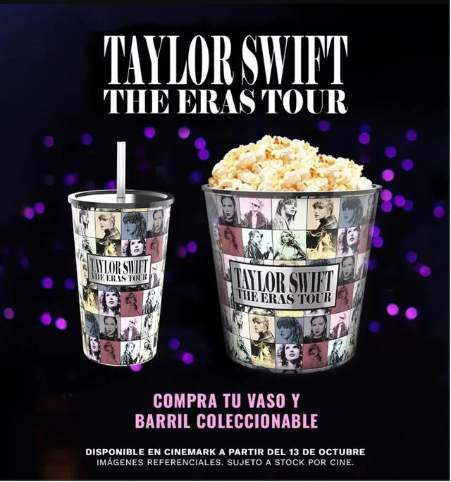 Promocional Taylor Swift Cinemark.