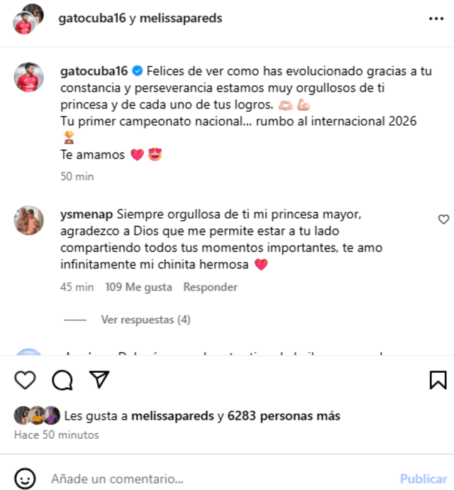 Rodrigo Cuba lanza públicamente tierna fotografía con Melissa Paredes y su hija Rodrigo Cuba lanza públicamente tierna fotografía con Melissa Paredes y su hija