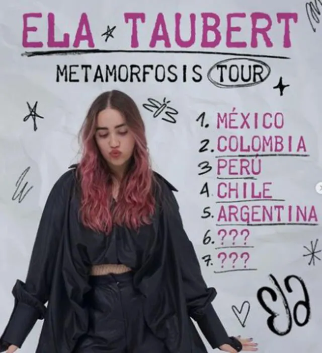 Ela Taubert inició su tour Metamorfosis.  