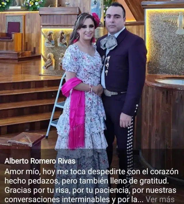 Esposo de Charito Casas le dedicó emotivo mensaje de despedida.  