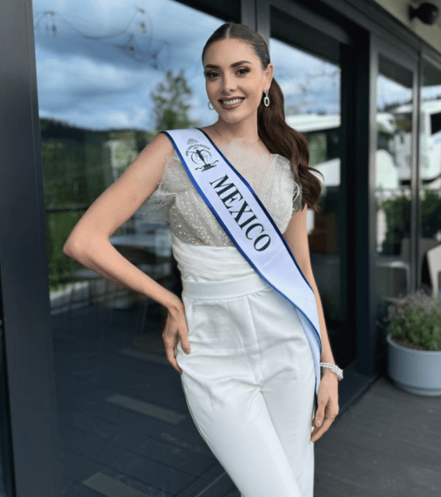 Andrea Sáenz representó a México en el Miss Supranational 2024.  