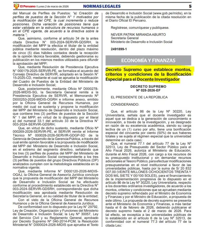 <strong> EL gobierno aprobó un nuevo bono para docentes universitarios públicos</strong> 