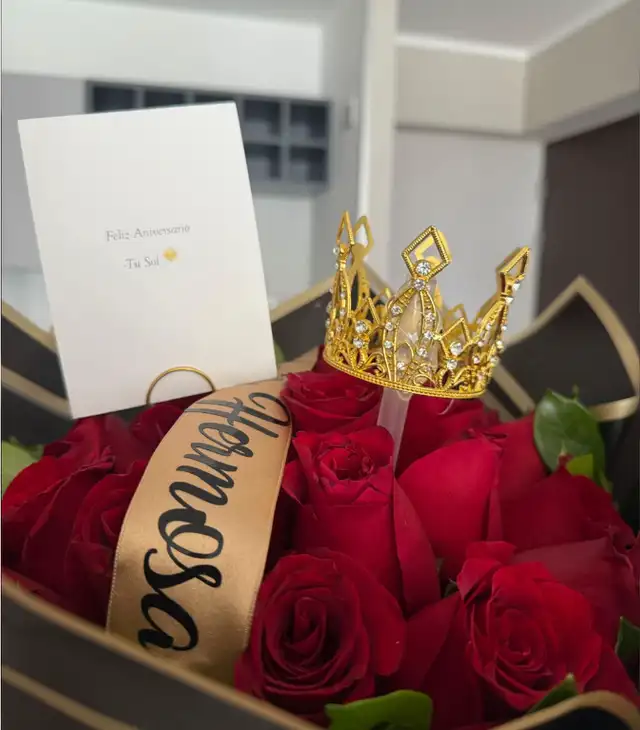 Regalo de Alejandro a Yarita por su aniversario. Foto: TikTok. Regalo de Alejandro a Yarita por su aniversario. Foto: TikTok.