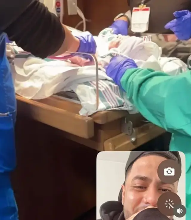 Samahara Lobatón habría dado a luz por cesárea en Estados Unidos.  