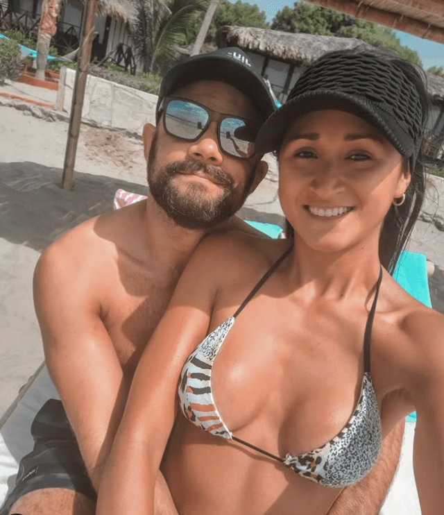 Vivian Baella y Renzo Carmelino ya tienen tres años de relación.  