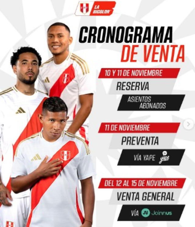 Entradas Perú vs Chile