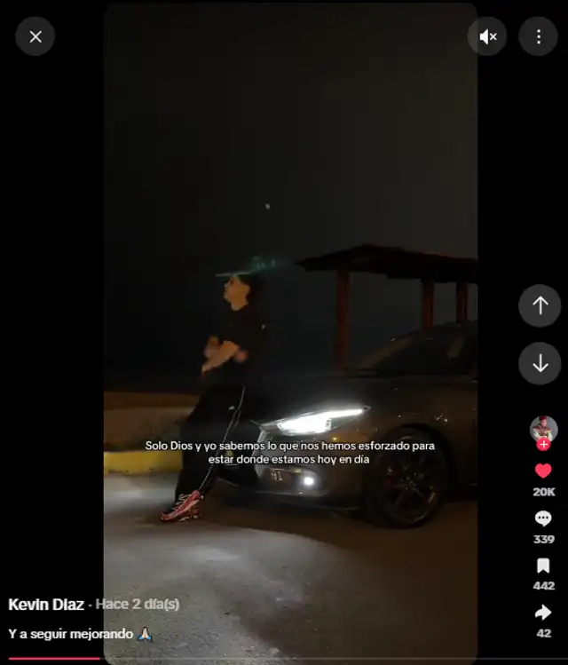 Kevin Díaz se muestra reflexivo tras palabras de Onelia Molina. Kevin Díaz se muestra reflexivo tras palabras de Onelia Molina.