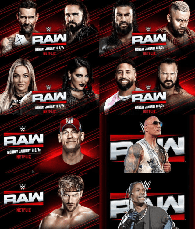 WWE Raw en Netflix EN VIVO.