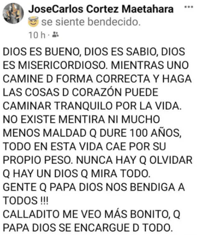 José Cortez vía Facebook.