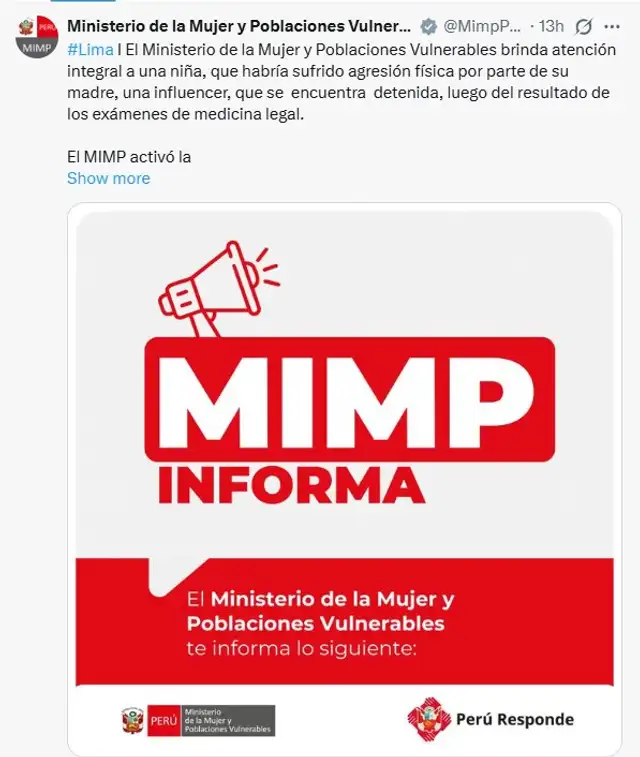 Ministerio de la Mujer toma DRÁSTICA medida tras denuncia contra Andrea San Martín por presunta agresión a su hija Ministerio de la Mujer toma DRÁSTICA medida tras denuncia contra Andrea San Martín por presunta agresión a su hija