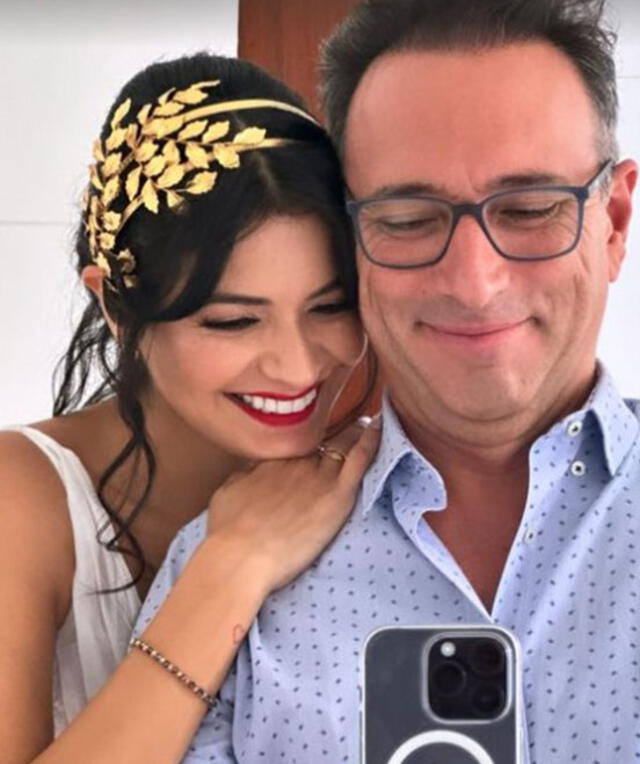  Carlos Galdós y su esposa Marita Cornejo. Foto: Instagram    
