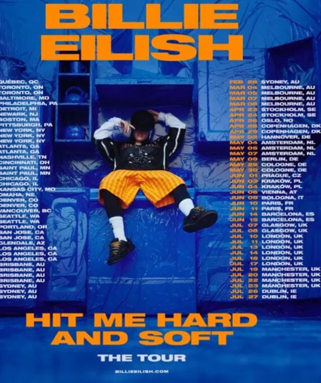  Billie Eilish se presentará en Barcelona el 2025. Foto: Difusión 