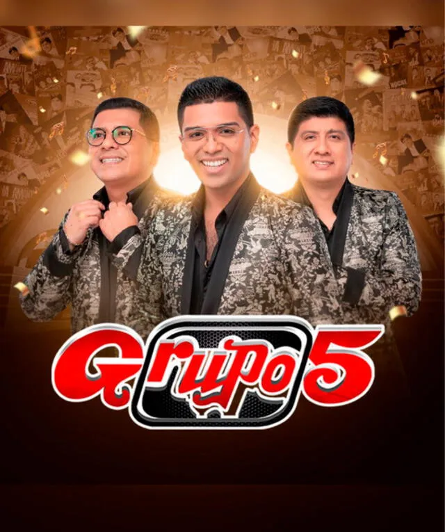 Grupo 5, los hermanos, delantera.   