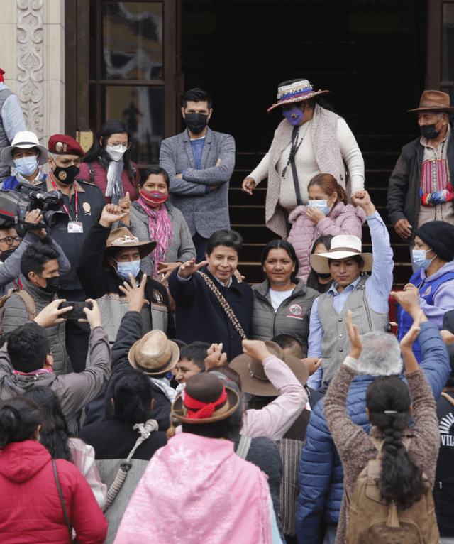 <strong> Lourdes Huanca Atencio en Palacio de Gobierno</strong>   