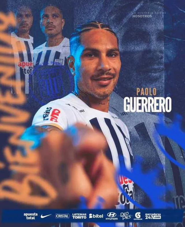 Paolo Guerrero ya es jugador de Alianza Lima. / Foto: Instagram.   