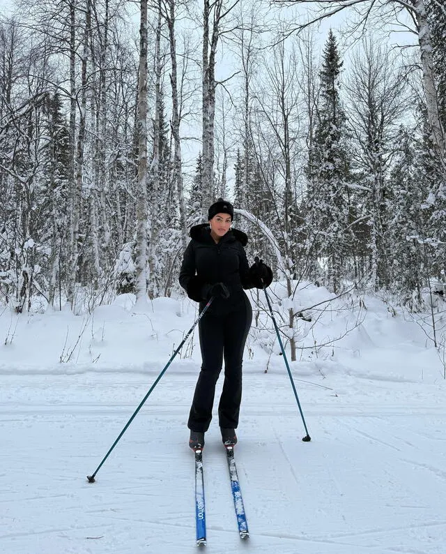  <strong>Navidad 2024 de Georgina Rodríguez y Cristiano Ronaldo en Finlandia.</strong>    