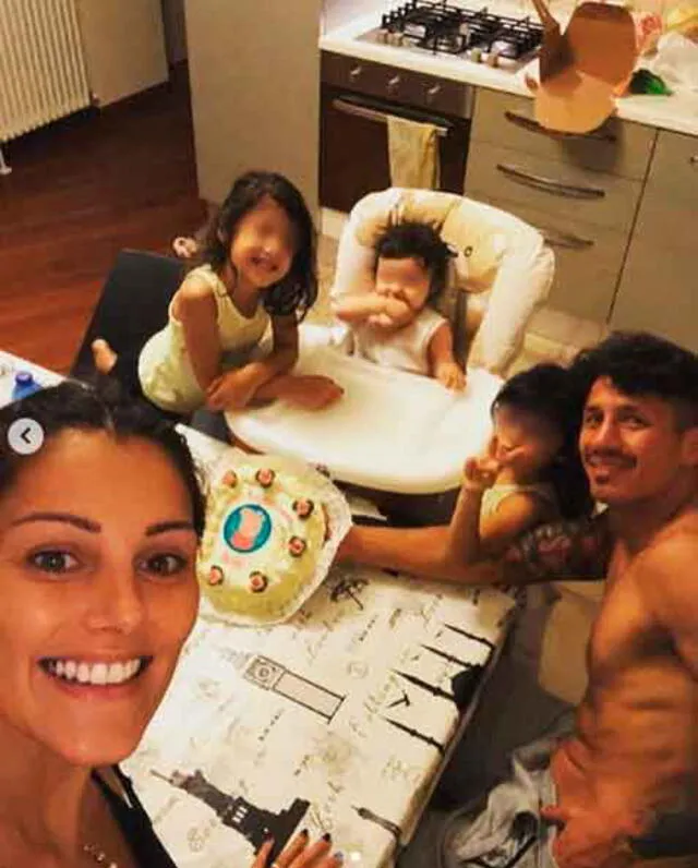 La familia Lapadula en un momento en el hogar. | FUENTE: Instagram. La familia Lapadula en un momento en el hogar. | FUENTE: Instagram.