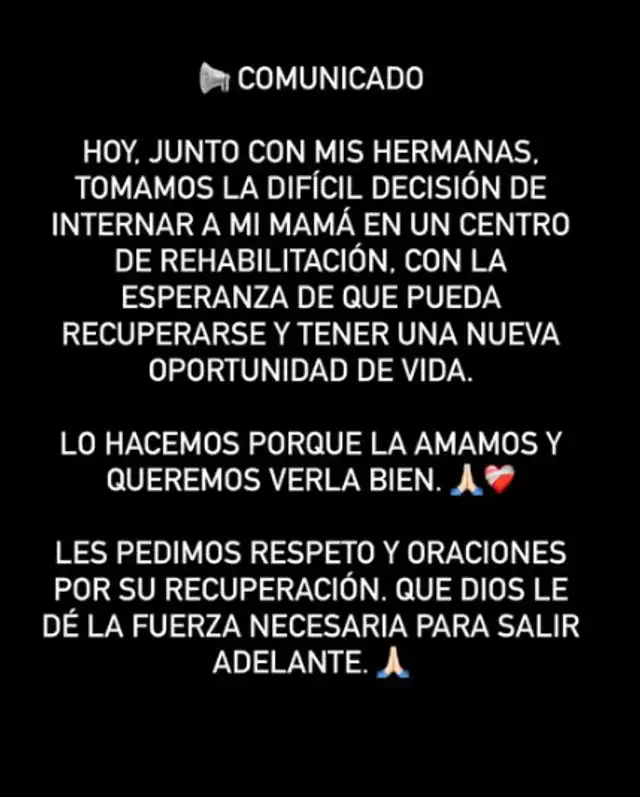 Tiktoker Moca se muestra sensible ante situación de su mamá.