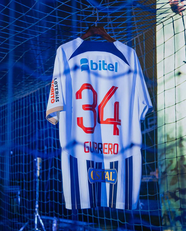 Paolo Guerrero usará la 34 en Alianza Lima. / Foto: Instagram. 