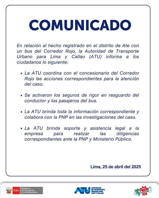 Atentado contra el Corredor Rojo: cámaras de seguridad captan el momento del brutal ataque en Ate Atentado contra el Corredor Rojo: cámaras de seguridad captan el momento del brutal ataque en Ate