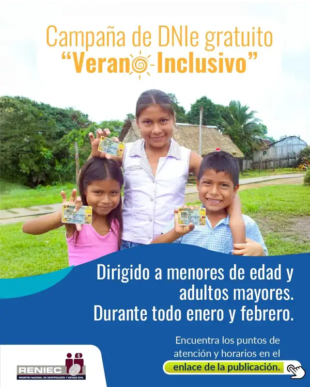 <strong> Reniec entregará DNIe a peruanos en 11 de sus sedes en Lima</strong>   