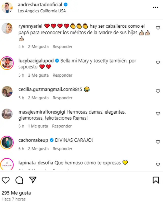  Andrés Hurtado vía Instagram    