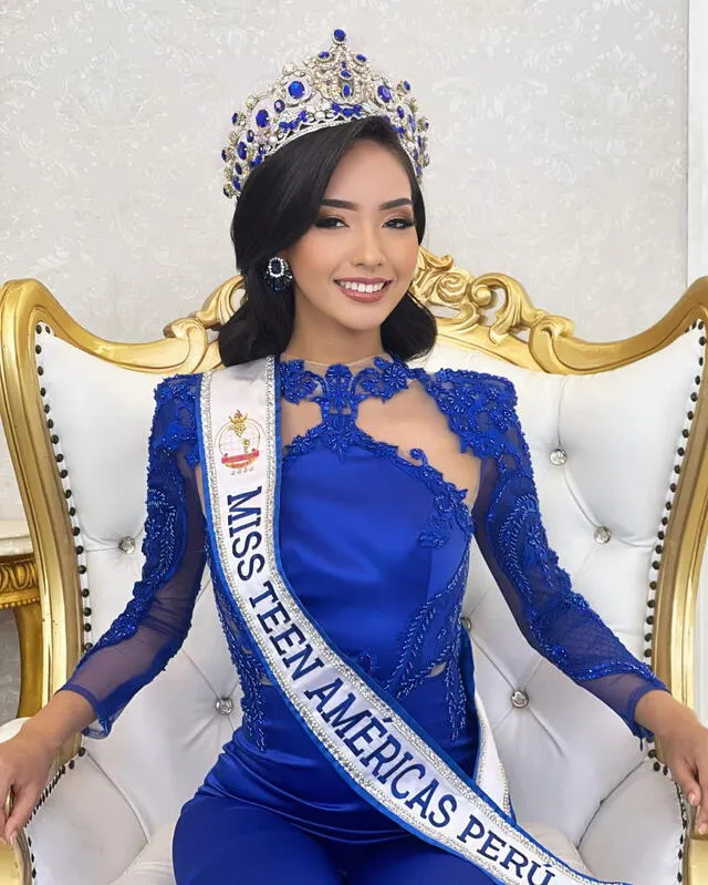Karina Sasaki se prepara el Miss Teen Américas Internacional 2024. <em>Foto: Christopher Valdivia</em>   
